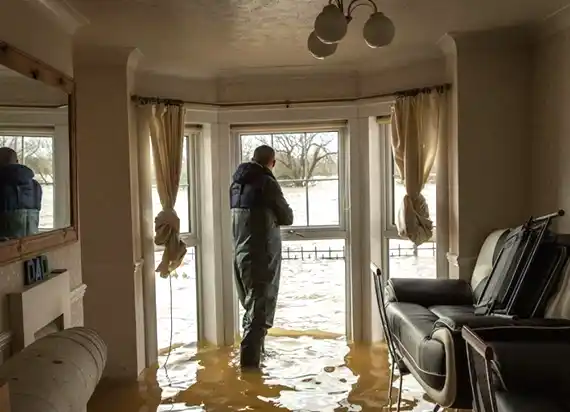 water damage restoration service Gerber